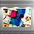 Quadro Decorativo Abstrato Moderno com Cores Vibrantes e Pinceladas Dinâmicas 6033 - Imagem 5