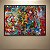 Quadro Decorativo Abstrato Moderno com Cores Vibrantes e Textura de Tinta 6079 - Imagem 5