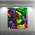 Quadro Decorativo Abstrato Moderno com Cores Vibrantes e Textura em Relevo 6030 - Imagem 4