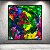 Quadro Decorativo Abstrato Moderno com Cores Vibrantes e Textura em Relevo 6030 - Imagem 3
