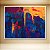 Quadro Decorativo Abstrato Moderno com Cores Vibrantes e Textura em Relevo 6038 - Imagem 4
