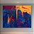 Quadro Decorativo Abstrato Moderno com Cores Vibrantes e Textura em Relevo 6038 - Imagem 3