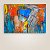 Quadro Decorativo Abstrato Moderno com Cores Vibrantes e Textura Espatulada 6024 - Imagem 4