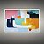 Quadro Decorativo Abstrato Moderno com Formas Geométricas Coloridas 6071 - Imagem 2