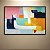 Quadro Decorativo Abstrato Moderno com Formas Geométricas Coloridas 6071 - Imagem 1