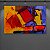 Quadro Decorativo Abstrato Moderno com Formas Geométricas em Vermelho e Amarelo 6098 - Imagem 5