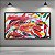 Quadro Decorativo Abstrato Moderno com Pinceladas de Cores Vibrantes 6047 - Imagem 2