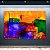 Quadro Decorativo Abstrato Moderno Cores Vibrantes Laranja Azul e Verde 6040 - Imagem 4