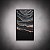 Quadro Decorativo Abstrato Mármore Azul Escuro com Linhas Douradas 6023 - Imagem 1
