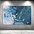 Quadro Decorativo Abstrato Ondas do Mar em Tons de Azul e Branco 6093 - Imagem 4