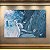 Quadro Decorativo Abstrato Ondas do Mar em Tons de Azul e Branco 6093 - Imagem 3