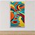 Quadro Decorativo Abstrato Paisagem Texturizada Ondas Coloridas em Alto Relevo 6041 - Imagem 5