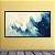 Quadro Decorativo Abstrato Pintura Gestual em Tons de Azul e Branco 6070 - Imagem 3