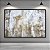 Quadro Decorativo Abstrato Textura Cimento Queimado Rústico Bege 6002 - Imagem 2