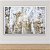 Quadro Decorativo Abstrato Textura Cimento Queimado Rústico Bege 6002 - Imagem 1