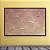 Quadro Decorativo Abstrato Textura Escovada Rosé Gold Metalizada 6016 - Imagem 4