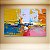 Quadro Decorativo Abstrato Texturizado Cores Vivas e Pinceladas em Óleo 6022 - Imagem 4