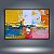 Quadro Decorativo Abstrato Texturizado Cores Vivas e Pinceladas em Óleo 6022 - Imagem 3