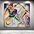 Quadro Decorativo Abstrato Wassily Kandinsky Composição Colorida Expressiva 6019 - Imagem 2