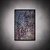 Quadro Decorativo Flores Vintage em Fundo Concreto Rústico Roxo 6025 - Imagem 4