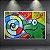 Quadro Decorativo Grafite Urbano Sapo Verde e Caracol Colorido Pop Art 6075 - Imagem 5