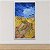 Quadro Decorativo Paisagem Campo de Trigo Trilha e Céu Azul com Corvos 6029 - Imagem 5