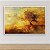 Quadro Decorativo Paisagem Árvore Solitária Dourada e Céu Abstrato 6087 - Imagem 3