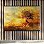 Quadro Decorativo Paisagem Árvore Solitária Dourada e Céu Abstrato 6087 - Imagem 1