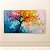 Quadro Decorativo Árvore Abstrata Outono Cores Vibrantes Óleo Sobre Tela 6039 - Imagem 2