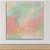 Quadro Decorativo Abstrato Aquarela Tons Pasteles Verde e Coral Suave 6106 - Imagem 4