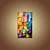 Quadro Decorativo Abstrato Espatulado Texturizado Cores Vibrantes 6109 - Imagem 3