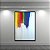 Quadro Decorativo Abstrato Moderno com Faixas de Cores Vibrantes 6107 - Imagem 5