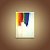 Quadro Decorativo Abstrato Moderno com Faixas de Cores Vibrantes 6107 - Imagem 4