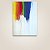 Quadro Decorativo Abstrato Moderno com Faixas de Cores Vibrantes 6107 - Imagem 3