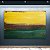 Quadro Decorativo Abstrato Moderno Pinceladas Amarelo Marrom e Verde 6102 - Imagem 5