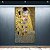 Quadro Decorativo O Beijo de Gustav Klimt Abstrato Dourado e Romântico 6110 - Imagem 4