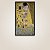 Quadro Decorativo O Beijo de Gustav Klimt Abstrato Dourado e Romântico 6110 - Imagem 5