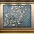 Quadro Decorativo Galhos de Amendoeira em Flor Vincent van Gogh Azul 6115 - Imagem 5
