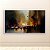 Quadro Decorativo Cidade Noturna Luzes de Rua e Tráfego Urbano Impressão Abstrata 6127 - Imagem 3