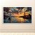 Quadro Decorativo Paisagem Paris Eiffel Pôr do Sol e Rio Sena 6117 - Imagem 2