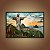Quadro Decorativo Paisagem Rio de Janeiro Cristo Redentor Patchwork 6119 - Imagem 2