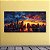 Quadro Decorativo Paisagem Urbana Chicago Pôr do Sol Abstrato Moderno 6118 - Imagem 2