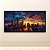 Quadro Decorativo Paisagem Urbana Chicago Pôr do Sol Abstrato Moderno 6118 - Imagem 5