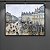 Quadro Decorativo Paisagem Urbana Paris Avenida Movimentada Ponto de Vista Alto 6122 - Imagem 5