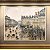 Quadro Decorativo Paisagem Urbana Paris Avenida Movimentada Ponto de Vista Alto 6122 - Imagem 1