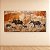 Quadro Decorativo Arte Rupestre Primitiva Animais na Caverna 6132 - Imagem 1