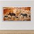 Quadro Decorativo Arte Rupestre Primitiva Animais na Caverna 6132 - Imagem 2