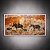 Quadro Decorativo Arte Rupestre Primitiva Animais na Caverna 6132 - Imagem 4