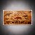 Quadro Decorativo Arte Rupestre Pré-Histórica com Animais e Figuras Humanas 6143 - Imagem 3