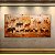 Quadro Decorativo Arte Rupestre Pré-Histórica Pintura em Caverna de Animais Selvagens e Touros 6130 - Imagem 3